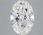 4.04ct Oval Lab Grown Diamond (Colour G, Clarity VS1, IGI Certified)