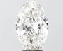 4.04ct Oval Lab Grown Diamond (Colour G, Clarity VVS2, IGI Certified)