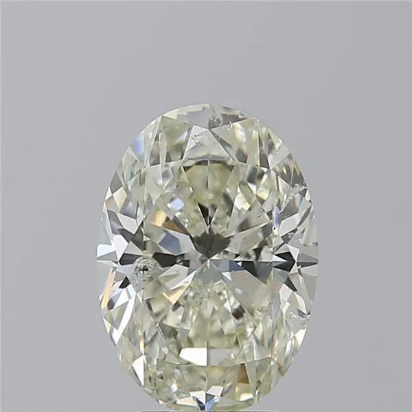 4.04ct Oval Natural Diamond (Colour J, Clarity SI2, Cut VG, IGI Certified)