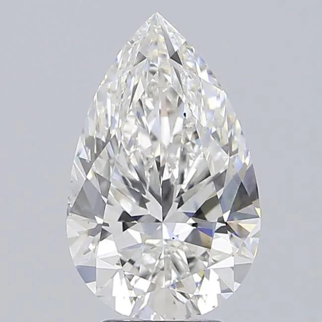 4.04ct Pear Lab Grown Diamond (Colour E, Clarity VS2, IGI Certified)
