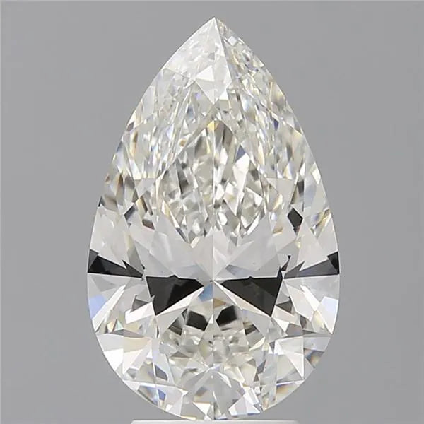 4.04ct Pear Lab Grown Diamond (Colour G, Clarity VS1, IGI Certified)