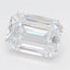 4.05ct Emerald Lab Grown Diamond (Colour D, Clarity IF, IGI Certified)