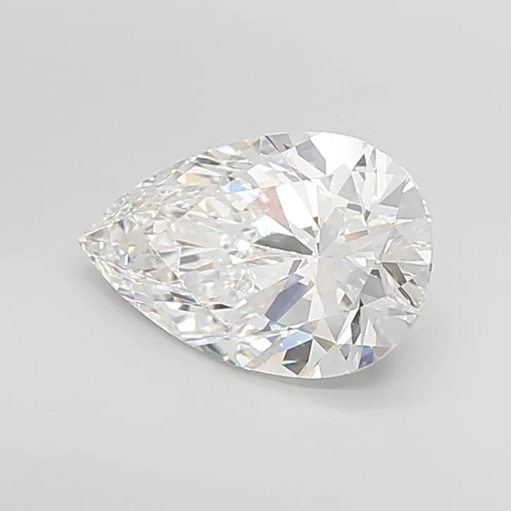 4.05ct Pear Lab Grown Diamond (Colour E, Clarity VVS2, IGI Certified)