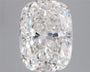 4.06ct Cushion modified Lab Grown Diamond (Colour F, Clarity VVS2, IGI Certified)