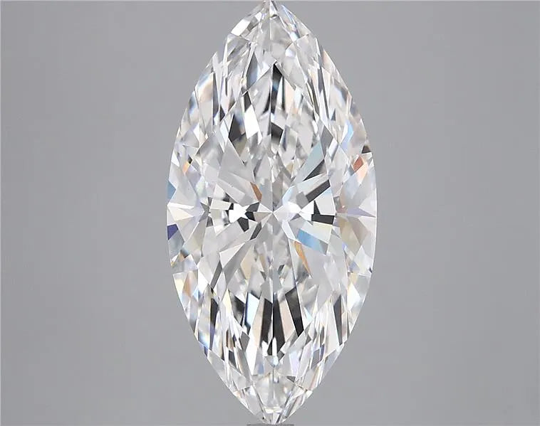 4.06ct Marquise Lab Grown Diamond (Colour E, Clarity VVS2, IGI Certified)