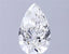 4.06ct Pear Lab Grown Diamond (Colour F, Clarity VVS2, IGI Certified)