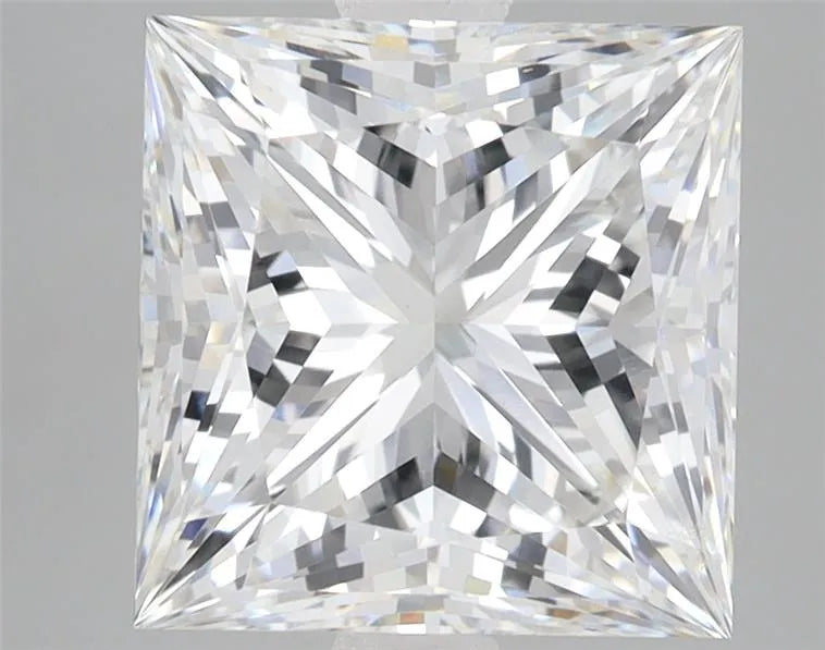 4.06ct Princess Lab Grown Diamond (Colour F, Clarity VVS2, IGI Certified)