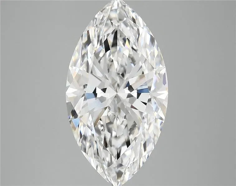 4.07ct Marquise Lab Grown Diamond (Colour F, Clarity VVS2, IGI Certified)