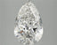 4.07ct Pear Lab Grown Diamond (Colour G, Clarity VVS2, IGI Certified)