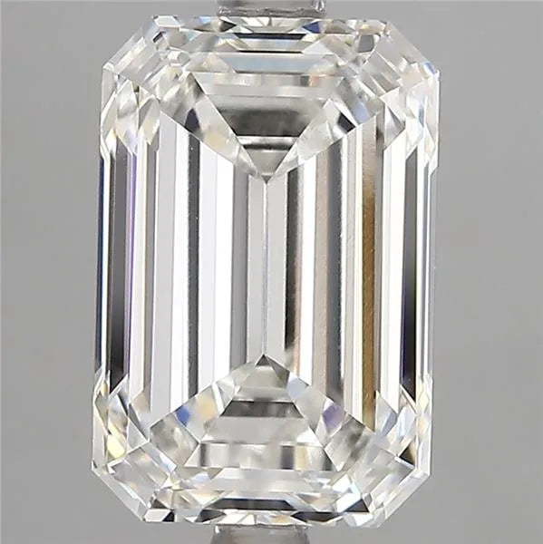 4.08ct Emerald Lab Grown Diamond (Colour F, Clarity VVS2, IGI Certified)