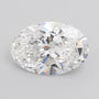 4.08ct Oval Lab Grown Diamond (Colour E, Clarity VVS2, IGI Certified)