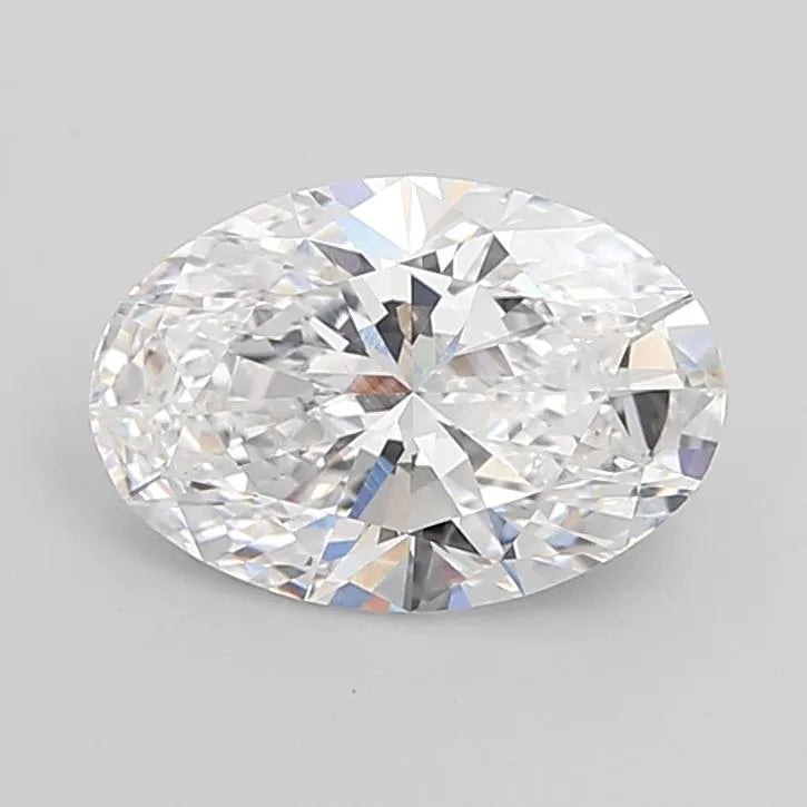 4.08ct Oval Lab Grown Diamond (Colour E, Clarity VVS2, IGI Certified)