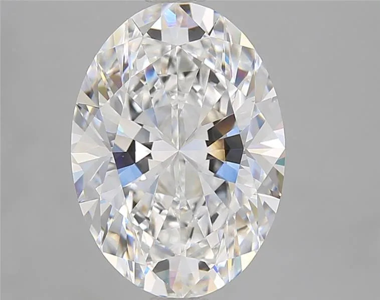 4.09ct Oval Lab Grown Diamond (Colour E, Clarity VVS1, IGI Certified)