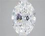 4.09ct Oval Lab Grown Diamond (Colour E, Clarity VVS2, IGI Certified)