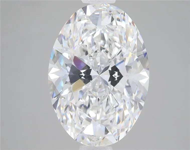 4.09ct Oval Lab Grown Diamond (Colour E, Clarity VVS2, IGI Certified)