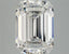 4.10ct Emerald Lab Grown Diamond (Colour F, Clarity SI1, IGI Certified)