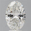4.10ct Oval Lab Grown Diamond (Colour F, Clarity VS1, IGI Certified)