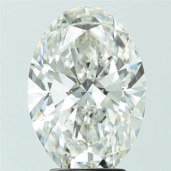 4.10ct Oval Lab Grown Diamond (Colour G, Clarity VVS2, IGI Certified)