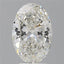 4.10ct Oval Lab Grown Diamond (Colour G, Clarity VVS2, IGI Certified)