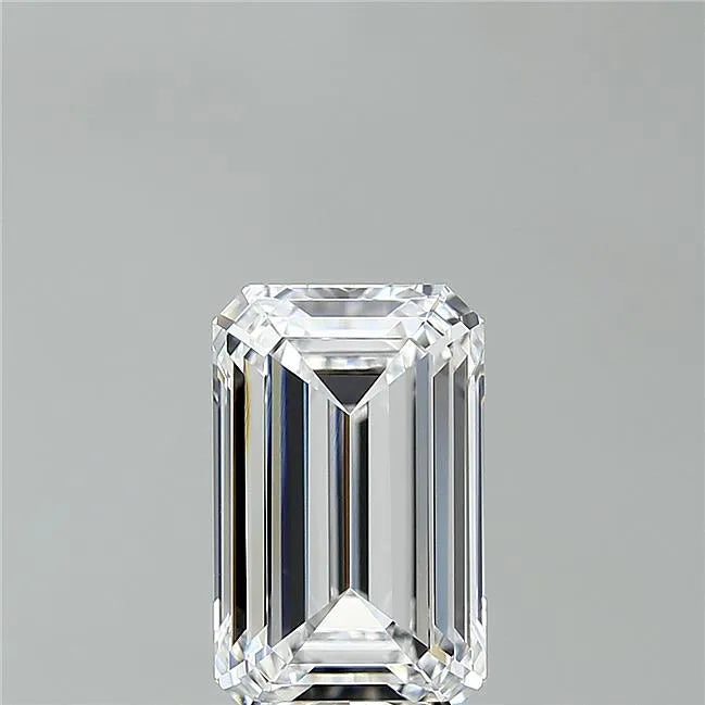 4.13ct Emerald Lab Grown Diamond (Colour D, Clarity VVS2, IGI Certified)