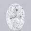 4.28ct Oval Lab Grown Diamond (Colour D, Clarity IF, IGI Certified)