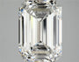 4.35ct Emerald Lab Grown Diamond (Colour G, Clarity VS1, IGI Certified)