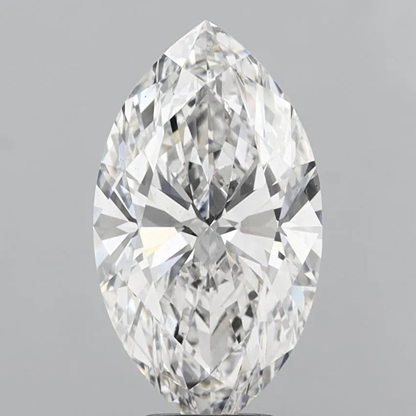 4.51ct Marquise Lab Grown Diamond (Colour F, Clarity VS2, IGI Certified)