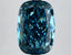 4.56ct Cushion modified Lab Grown Diamond (Colour Fancy Vivid Green Blue, Clarity VS1, IGI Certified)