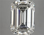 4.90ct Emerald Lab Grown Diamond (Colour E, Clarity SI1, IGI Certified)
