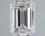 4.90ct Emerald Lab Grown Diamond (Colour F, Clarity VVS2, IGI Certified)