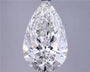 4.93ct Pear Lab Grown Diamond (Colour G, Clarity VVS2, IGI Certified)