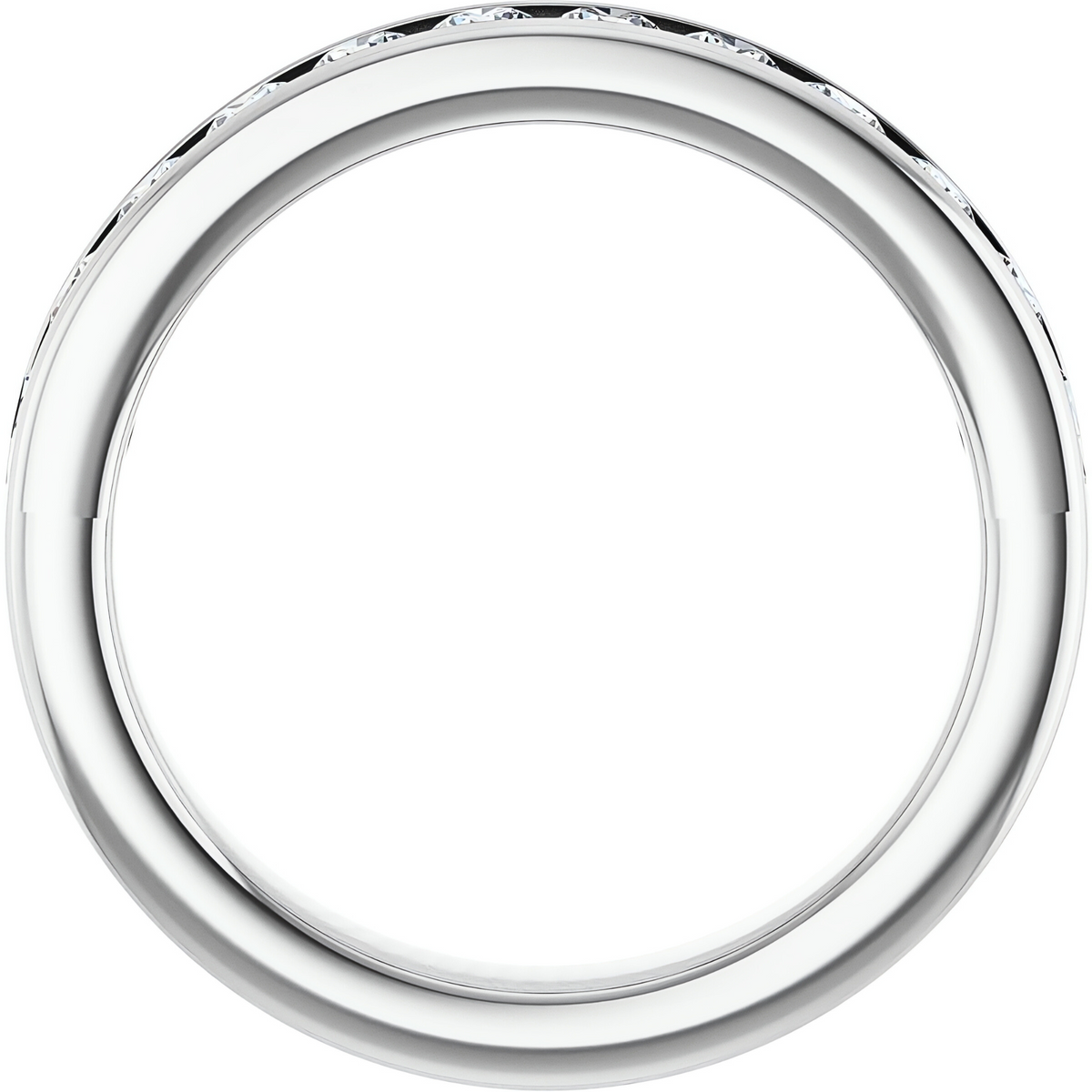 Hallie Channel Diamond Wedding Ring