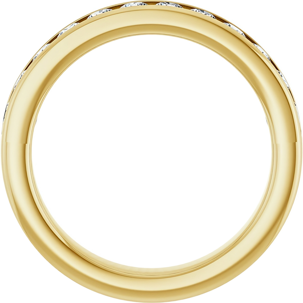 Hallie Channel Diamond Wedding Ring