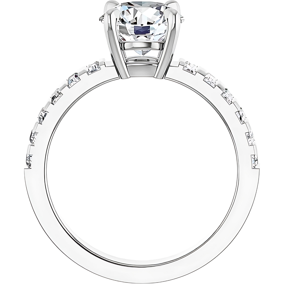 Ashton Baguette Accented Setting