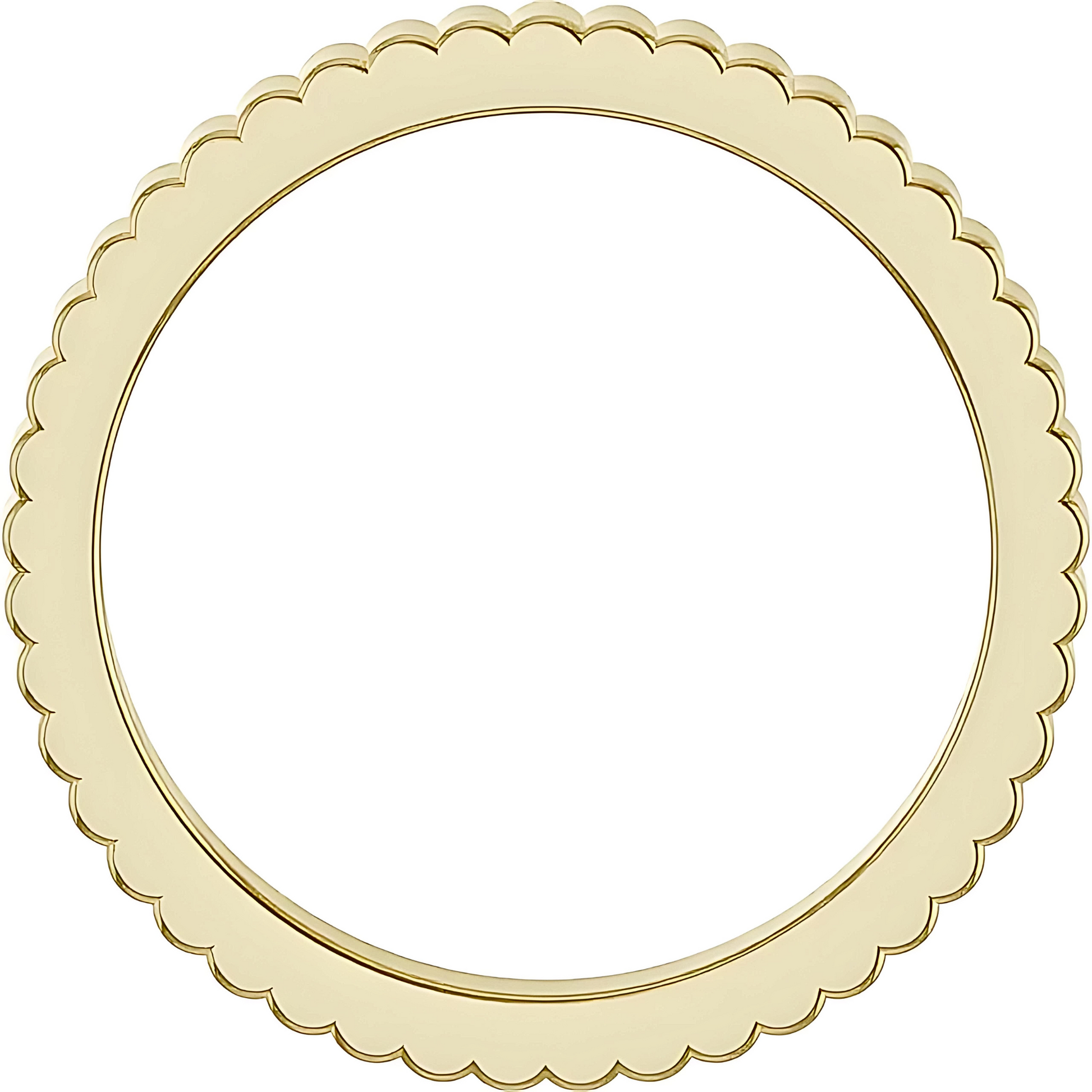 Arden Fluted Stacking Ring