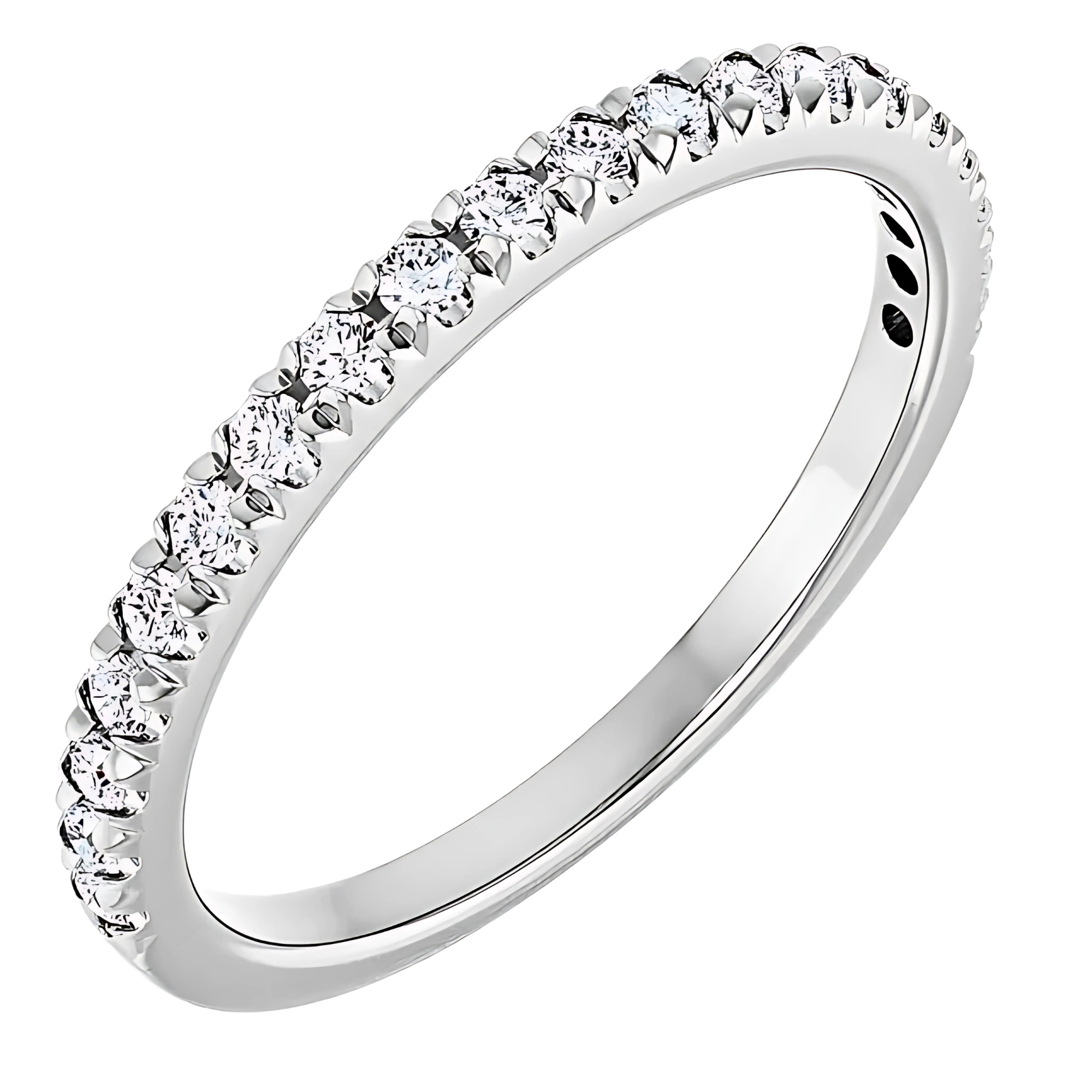 Ruthie French Pavé Diamond Wedding Ring