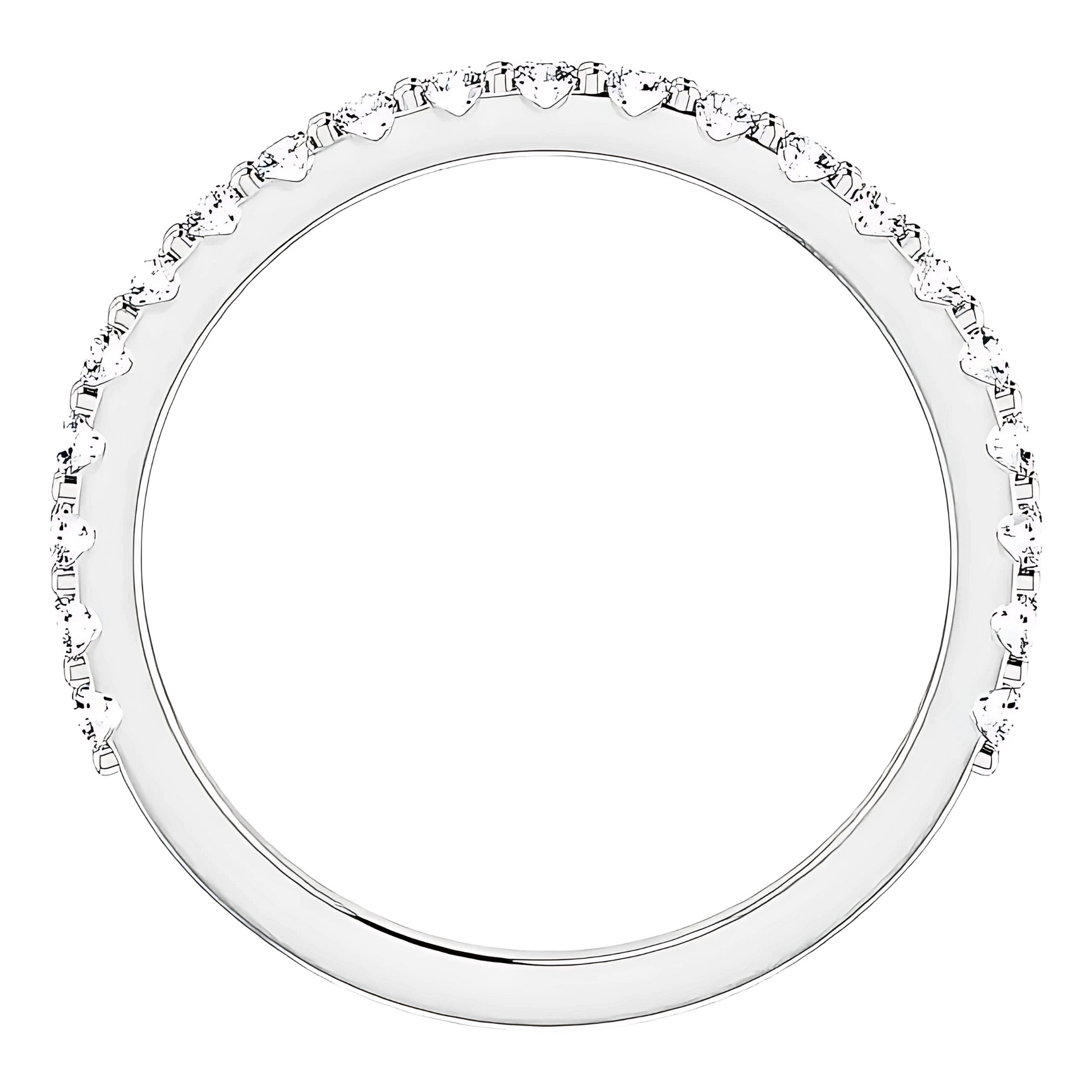 Mia Pavé Diamond Wedding Ring