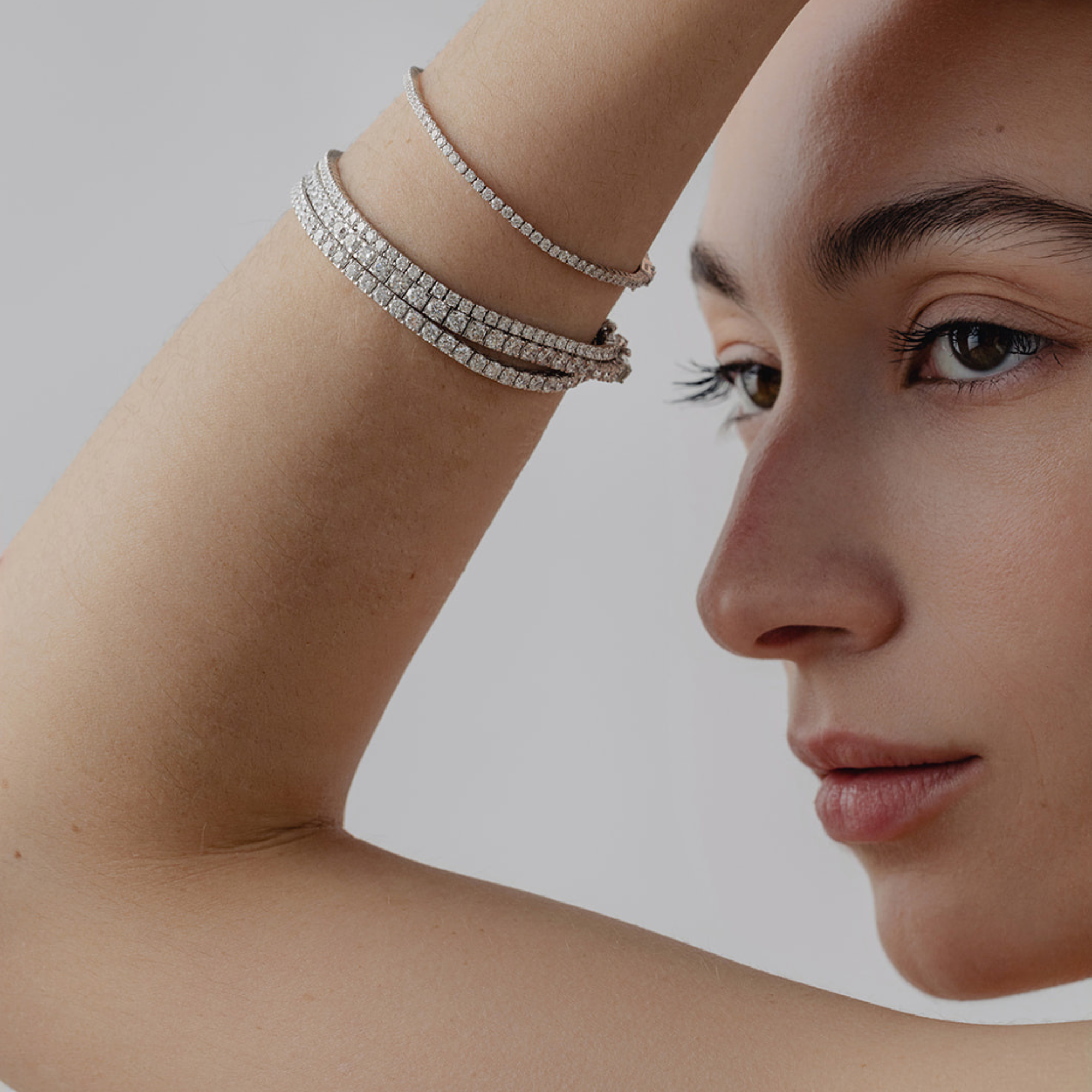 Blake Classic Lab Grown Diamond Tennis Bracelet