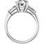 Lauren Three Stone Setting