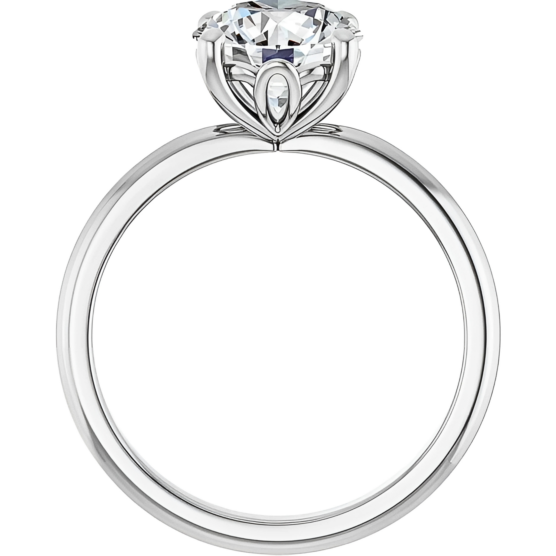 Penelope Tulip Solitaire Setting
