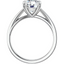 Beatrice Double Claw Prong Cathedral Solitaire Setting