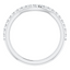 Serena Curved Pavé Diamond Wedding Ring