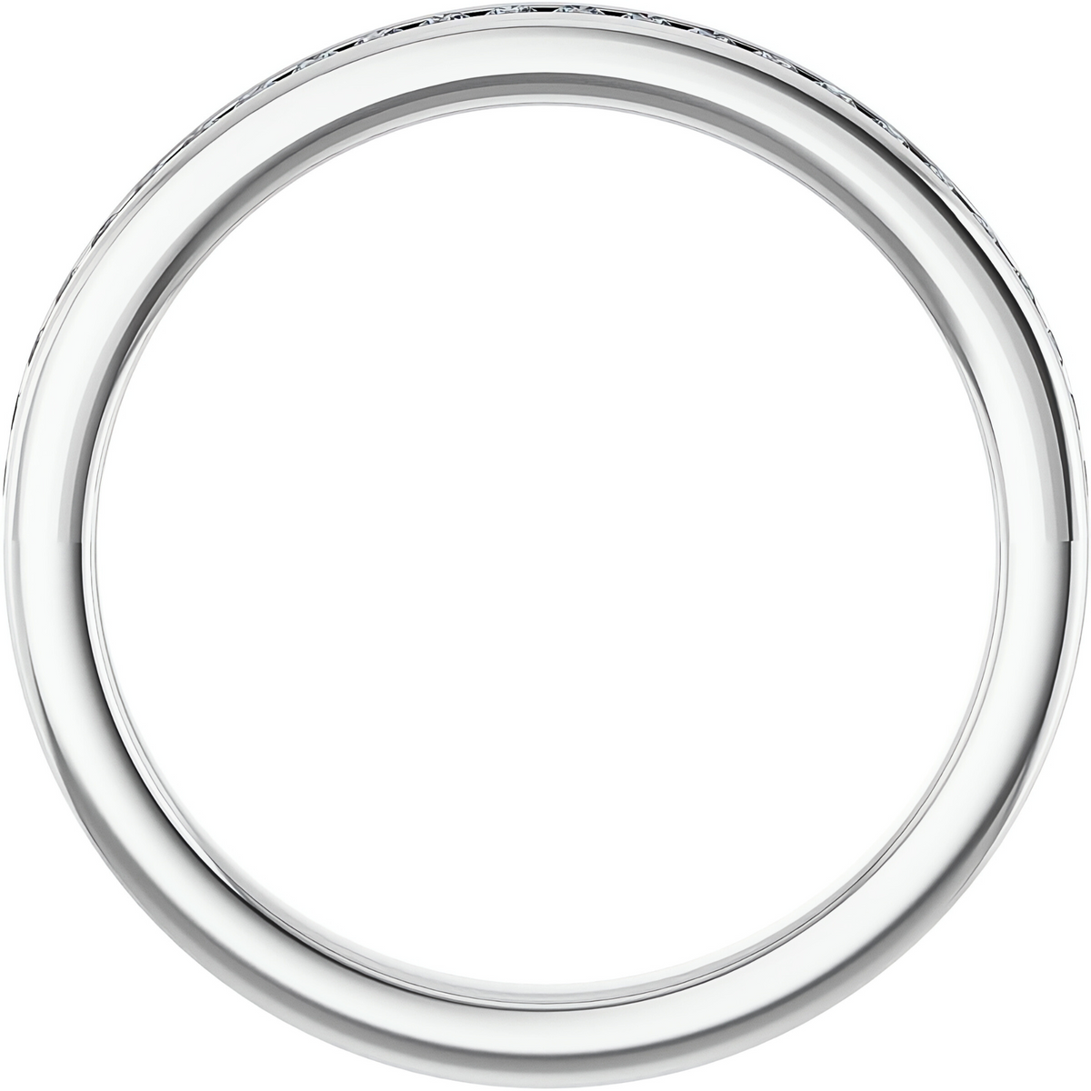 Hallie Channel Diamond Wedding Ring