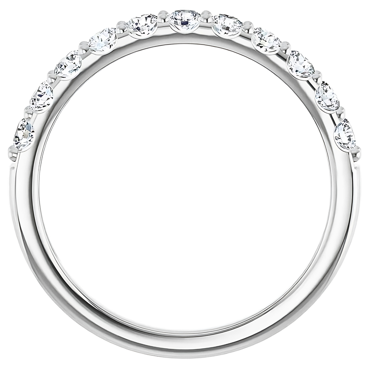 Madison Pavé Diamond Wedding Ring