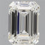 5.00ct Emerald Lab Grown Diamond (Colour G, Clarity VVS2, IGI Certified)