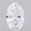 5.00ct Oval Lab Grown Diamond (Colour D, Clarity VVS2, IGI Certified)