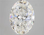 5.00ct Oval Lab Grown Diamond (Colour F, Clarity VVS2, IGI Certified)