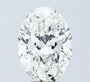 5.00ct Oval Lab Grown Diamond (Colour F, Clarity VVS2, IGI Certified)
