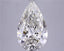 5.01ct Pear Lab Grown Diamond (Colour H, Clarity SI1, IGI Certified)