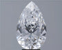5.02ct Pear Natural Diamond (Colour D, Clarity FL, GIA Certified)